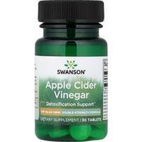 Swanson Vitamins, Obuolių sidro actas, 200 mg, 30 tablečių