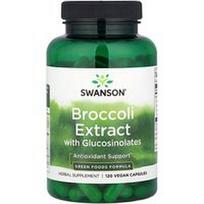 Swanson Vitamins, Brokolių ekstraktas su gliukozinolatais, 120 veganiškų kapsulių (600 mg vienoje kapsulėje)
