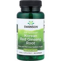 Swanson Vitamins, Viso spektro® Korėjos raudonojo ženšenio šaknis, 400 mg, 90 kapsulių