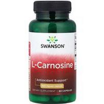 Swanson Vitamins, L-karnozinas, 500 mg, 60 kapsulių