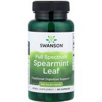 Swanson Vitamins, Viso spektro® šaltmėčių lapai, 400 mg, 60 kapsulių