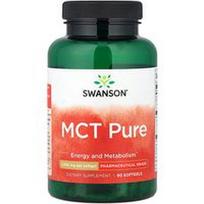 Swanson Vitamins, MCT grynas, 1000 mg, 90 minkštųjų kapsulių