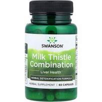 Swanson Vitamins, Pieno erškėčių derinys, 60 kapsulių