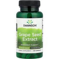 Swanson Vitamins, Vynuogių sėklų ekstraktas, 50 mg, 120 kapsulių