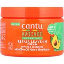 Cantu, Drėkinamasis, atkuriamasis nenuplaunamas kremas su avokadu, 340 g