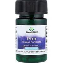 Swanson Vitamins, Geležies geležies fumaratas, 18 mg, 60 kapsulių
