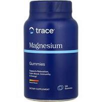 Trace, Magnio guminukai, persikų skonio, 120 guminukų (84 mg viename guminuke)