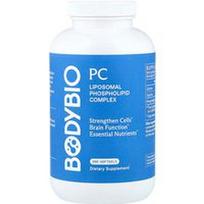 BodyBio, PC, liposominis fosfolipidų kompleksas, 300 minkštųjų kapsulių (650 mg vienoje minkštojoje kapsulėje)