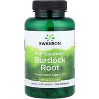 Swanson Vitamins, Viso spektro® varnalėšos šaknis, 100 kapsulių (460 mg vienoje kapsulėje)