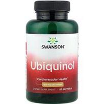 Swanson Vitamins, Ubichinolis, 100 mg, 120 minkštųjų kapsulių