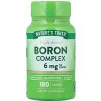 Nature's Truth, Boro kompleksas, trigubo poveikio, 180 tablečių (3 mg vienoje tabletėje)