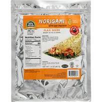 Norigami, Kiaušinių įvyniojimai su sojos baltymais, linų sėmenimis, 10 plonų įvyniojimų, 1.4 uncijos (40 g)