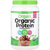 Orgain, „Organic Protein™“ baltymų milteliai, augalinės kilmės, šaltos kavos skonio, 920 g