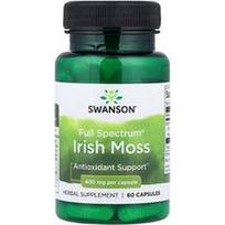 Swanson Vitamins, „Full Spectrum®“ airiškos samanos, 400 mg, 60 kapsulių