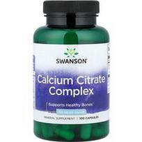 Swanson Vitamins, Kalcio citrato kompleksas, 250 mg, 100 kapsulių