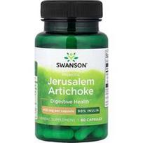 Swanson Vitamins, Prebiotinis topinambas, 400 mg, 60 kapsulių