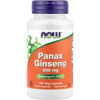 NOW Foods, Panax ženšenis, 500 mg, 100 daržovių kapsulių