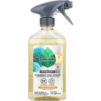 Seventh Generation, Power+, putojantis indų purškiklis, mandarinų apelsinas, 16 fl oz (473 ml)