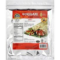 Norigami, Kiaušinių įvyniojimai su sojos baltymais, čili, 10 plonų įvyniojimų, 1.4 uncijos (40 g)