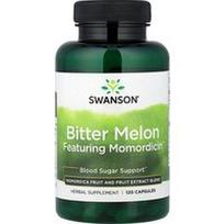Swanson Vitamins, Kartusis melionas su Momordicin®, 120 kapsulių