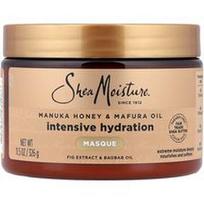 SheaMoisture, Manuka medaus ir mafuros aliejus, intensyvaus drėkinimo plaukų kaukė, 11.5 oz (326 g)