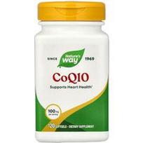 Nature's Way, CoQ10, 100 mg, 120 minkštųjų gelių