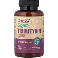Deva, Veganiškas tributirinas, 500 mg, 90 veganiškų kapsulių