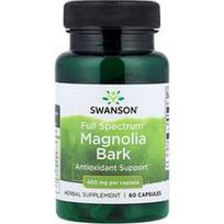 Swanson Vitamins, „Full Spectrum®“ magnolijų žievė, 400 mg, 60 kapsulių