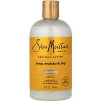 SheaMoisture, Neapdorotas taukmedžio sviestas, giliai drėkinantis šampūnas garbanotiems ir besiveliantiems plaukams, 384 ml