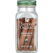 Simply Organic, Cinamono lazdelės, 1.13 uncijos (32 g)