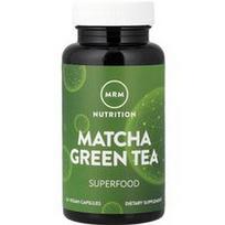 MRM Nutrition, Matcha žalioji arbata, 60 veganiškų kapsulių (500 mg vienoje kapsulėje)