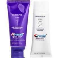 Crest, 3D White™, kasdienis balinamasis dviejų žingsnių gydymas, 1 rinkinys