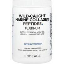 Codeage, Laukinių jūrų kolageno peptidų milteliai, platina, be skonio, 11.5 uncijos (326 g)