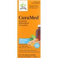 Terry Naturally, CuraMed sirupas, aukščiausios absorbcijos kurkuminas, 250 mg, 8 fl oz (240 ml)