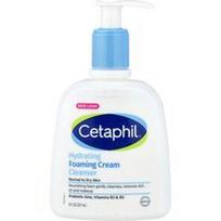 Cetaphil, Drėkinamasis putojantis kreminis valiklis, normaliai ir sausai odai, 237 ml