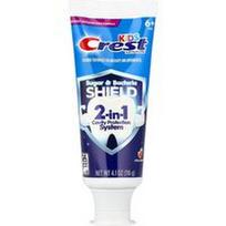 Crest, Vaikai, pažengęs, Fluoro dantų pasta nuo ertmės, 6+ metų, Braškės, 4.1 oz (116 g)