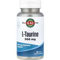 KAL, L-taurinas, 500 mg, 60 tablečių