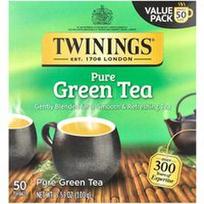 Twinings, Gryna žalioji arbata, 50 arbatos maišelių, 3.53 oz (100 g)
