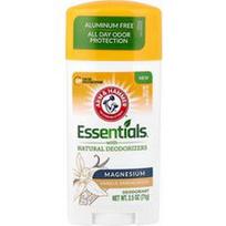 Arm & Hammer, „Essentials™“ su natūraliais dezodorantais, dezodorantas, magnis, vanilės ir santalmedžio ekstraktas, 71 g