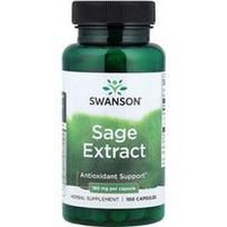 Swanson Vitamins, Šalavijų ekstraktas, 160 mg, 100 kapsulių