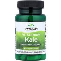 Swanson Vitamins, „Full Spectrum®“ lapiniai kopūstai, 400 mg, 60 vegetariškų kapsulių