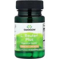 Swanson Vitamins, L. „Reuteri Plus“, 30 veganiškų EMBO kapsulių® AP