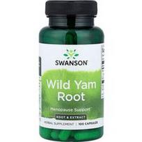 Swanson Vitamins, Wild Yam Root, 100 kapsulių