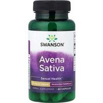 Swanson Vitamins, Avena Sativa, 60 kapsulių (575 mg vienoje kapsulėje)