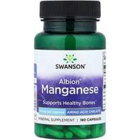 Swanson Vitamins, Albion® manganas, 10 mg, 180 kapsulių