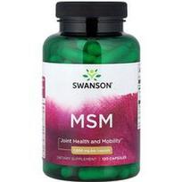 Swanson Vitamins, MSM, 1 000 mg, 120 kapsulių
