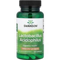 Swanson Vitamins, Lactobacillus acidophilus, 1 milijardas KSV, 100 kapsulių