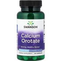 Swanson Vitamins, Kalcio orotatas, 85 mg, 60 kapsulių