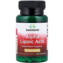 Swanson Vitamins, Alfa lipoinė rūgštis, 50 mg, 120 kapsulių