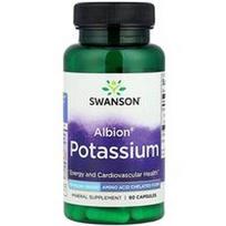 Swanson Vitamins, Albion® Potassium, 99 mg, 90 kapsulių